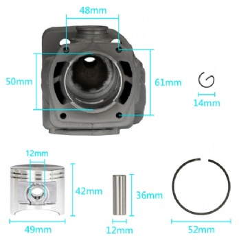 MS372 cylinder kits square