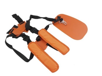 Brush cutter straps